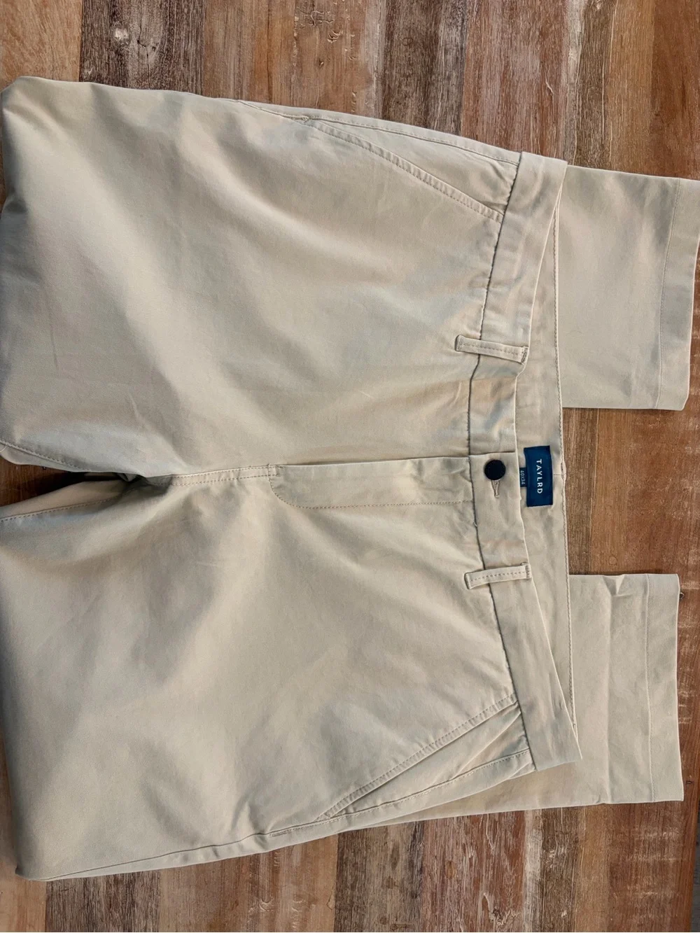 Talyrd Men’s Khaki Chinos‎ Talyrd Slim Tapered Fit Size 40 X 30 Altered Length